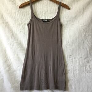 Lord & Taylor Brown Spaghetti Strap Tank Top